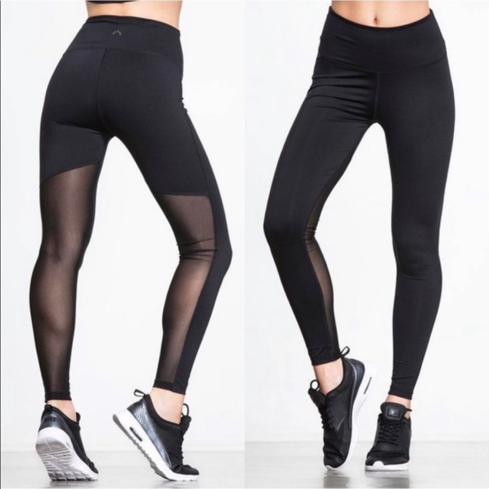 Varley Sheer back Kingman leggings